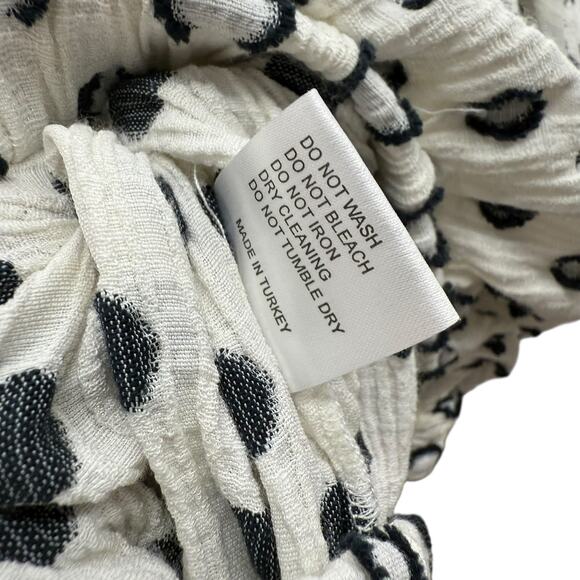 Lug Von Siga Drop Sleeve Balloon Sleeve Polka Dot Knit Top Size 36 (Fits Like M) - Picture 8 of 8